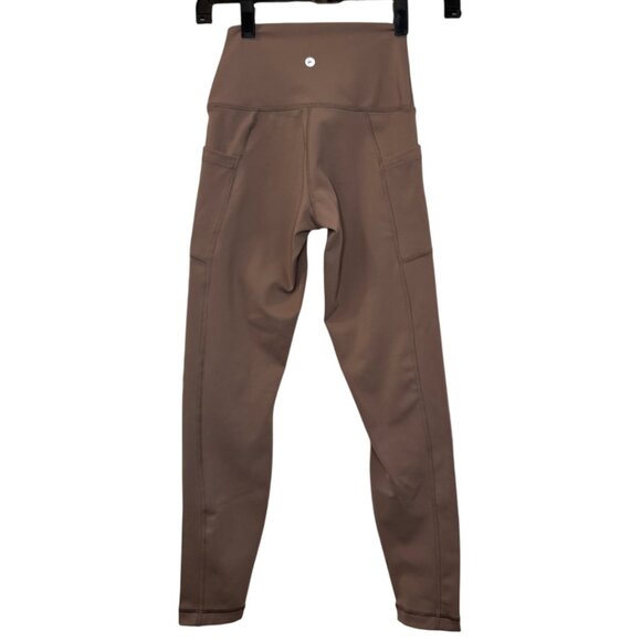 90 Degree By Reflex Squat Proof Interlink leggings light brown women's size XS - Picture 5 of 5